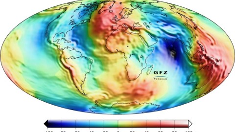 gravity field earth