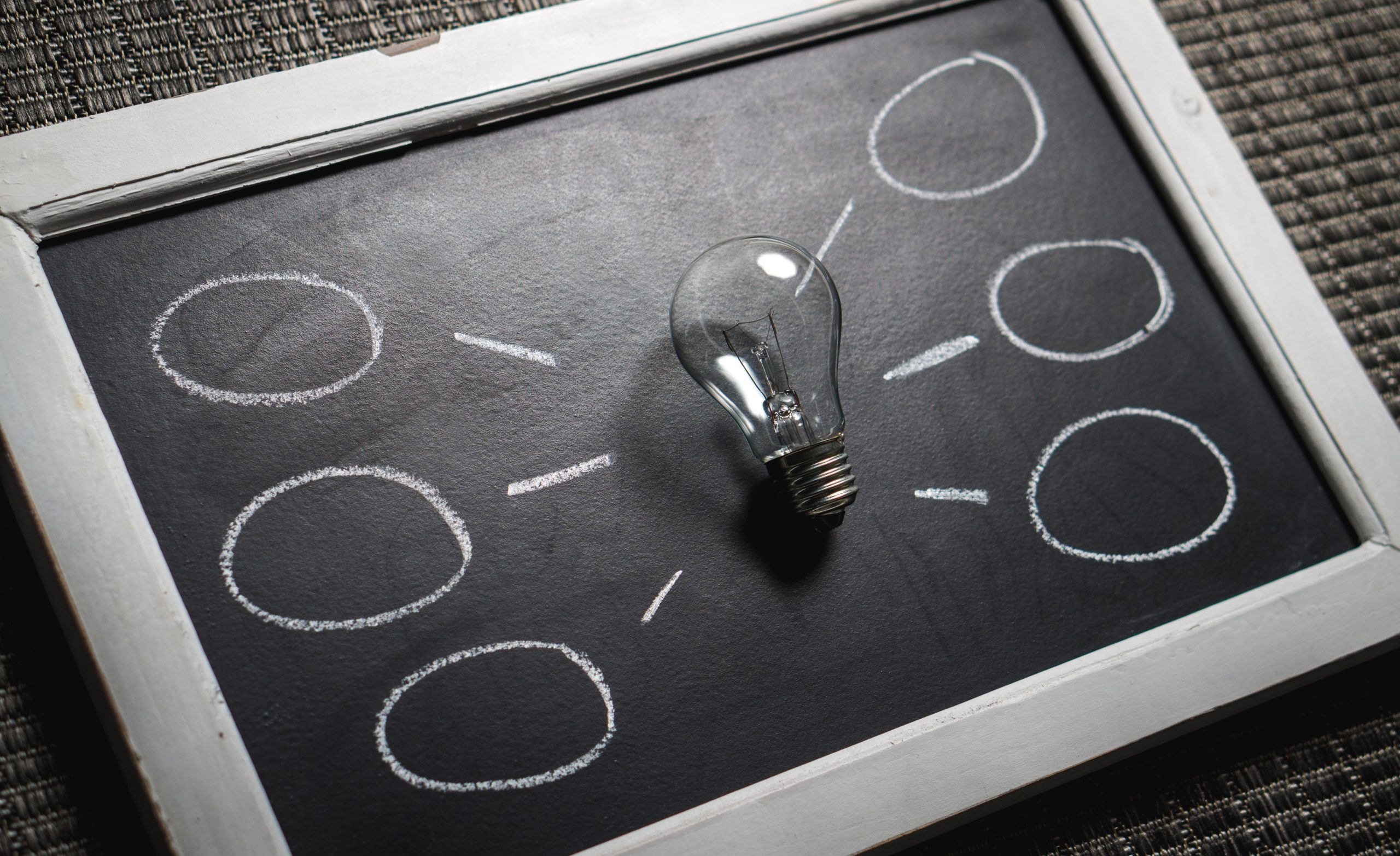 Innovation doesn't come from lightbulb moments; it comes from experiments aimed at a specific problem.
