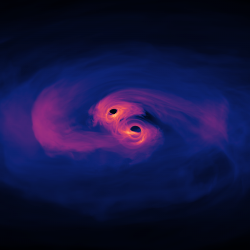 nasa merge black hole