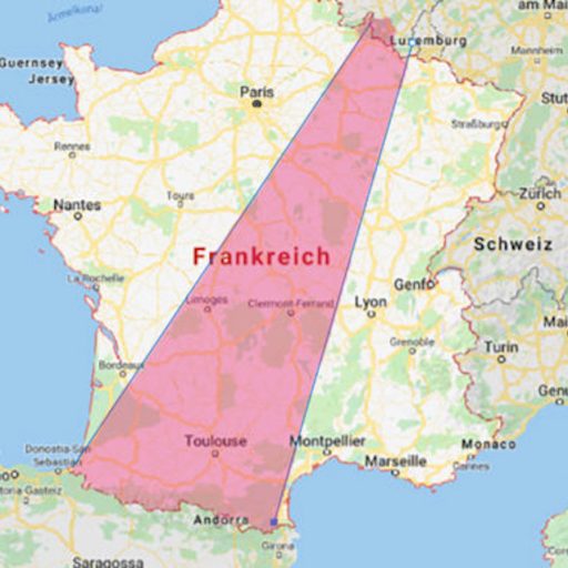 map of the empty diagonal