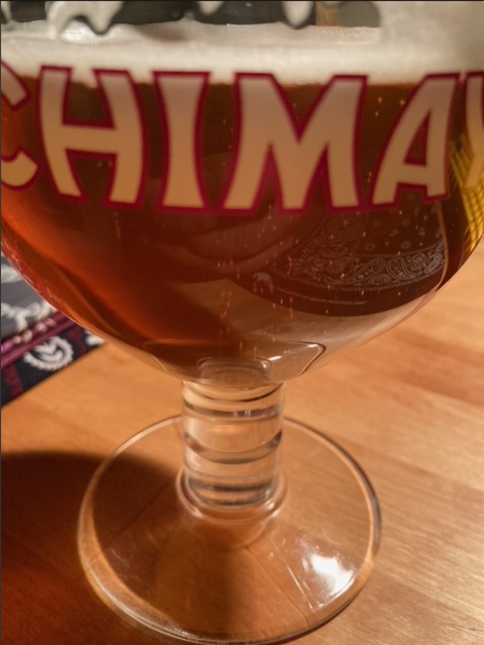 foamy beer
