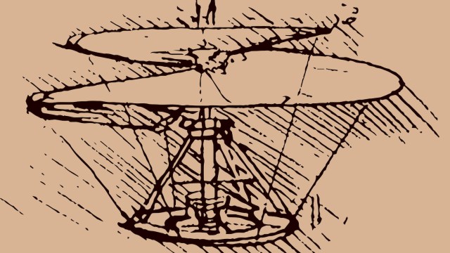 da vinci helicopter