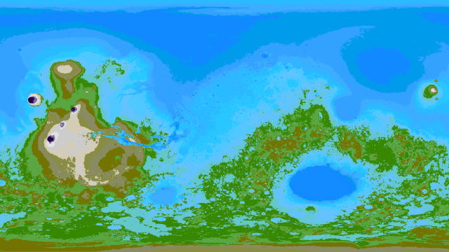 mars oceans