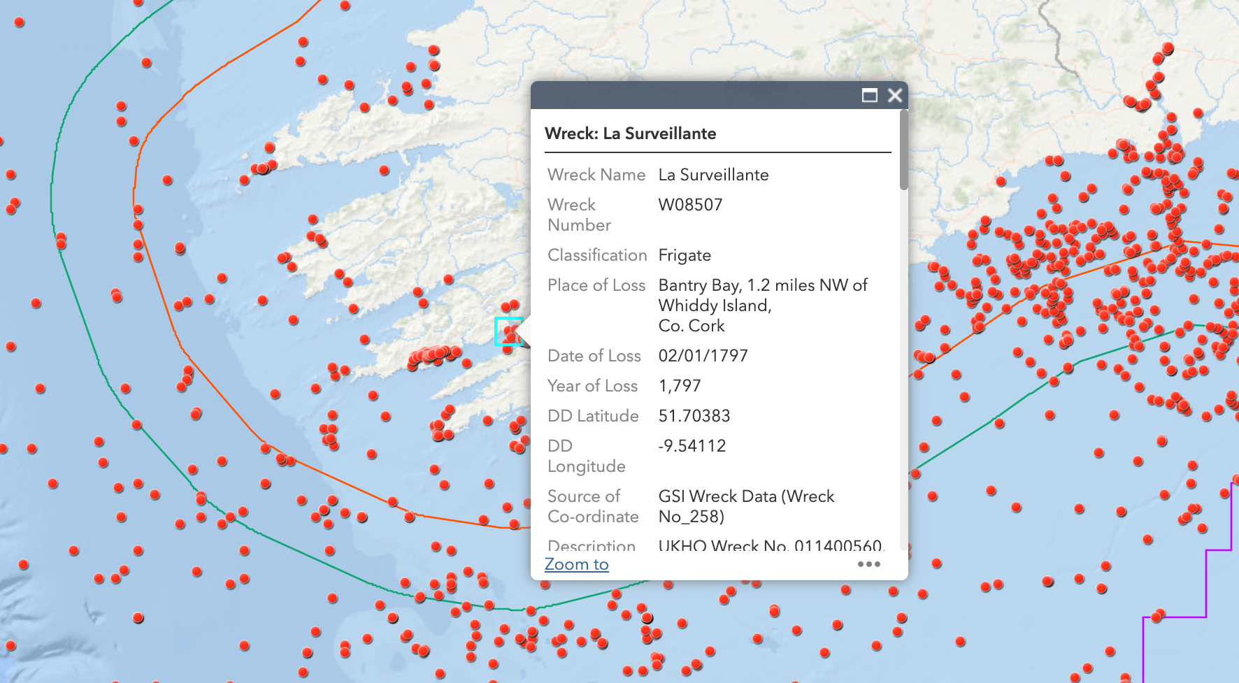 irish shipwrecks