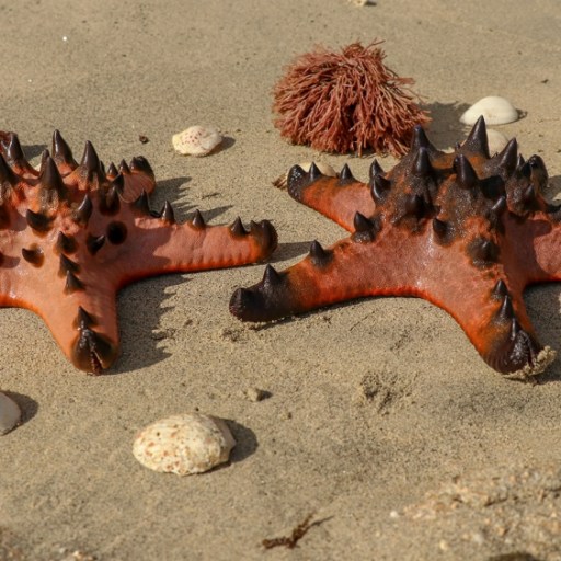 starfish skeleton