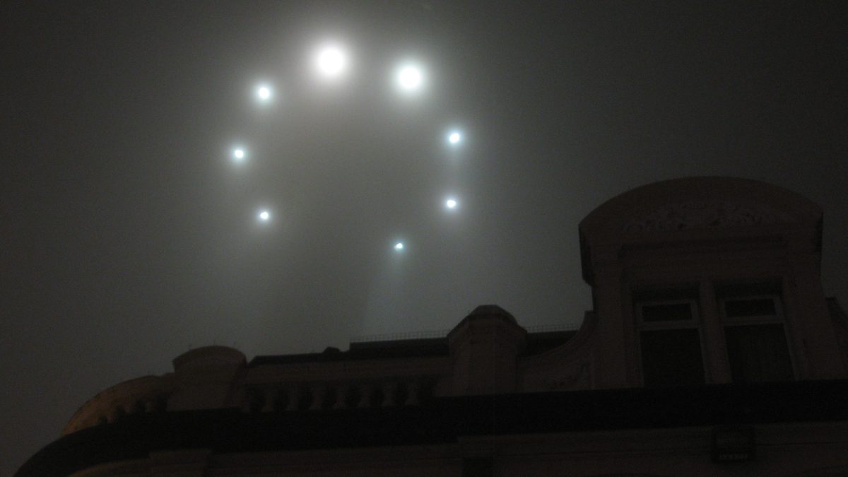ufo lights liverpool