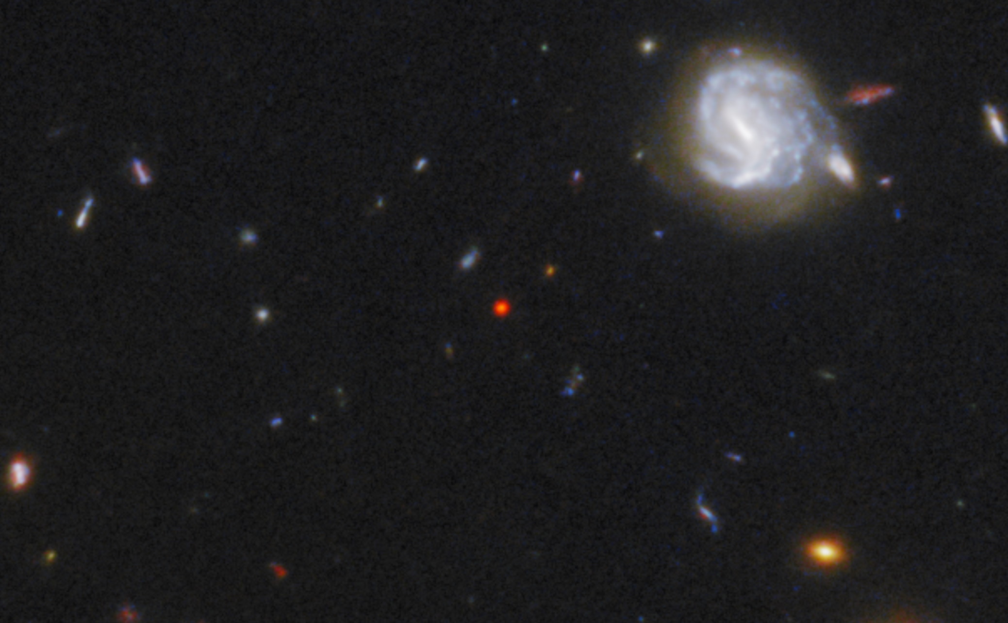 quasar-galaxy hybrid