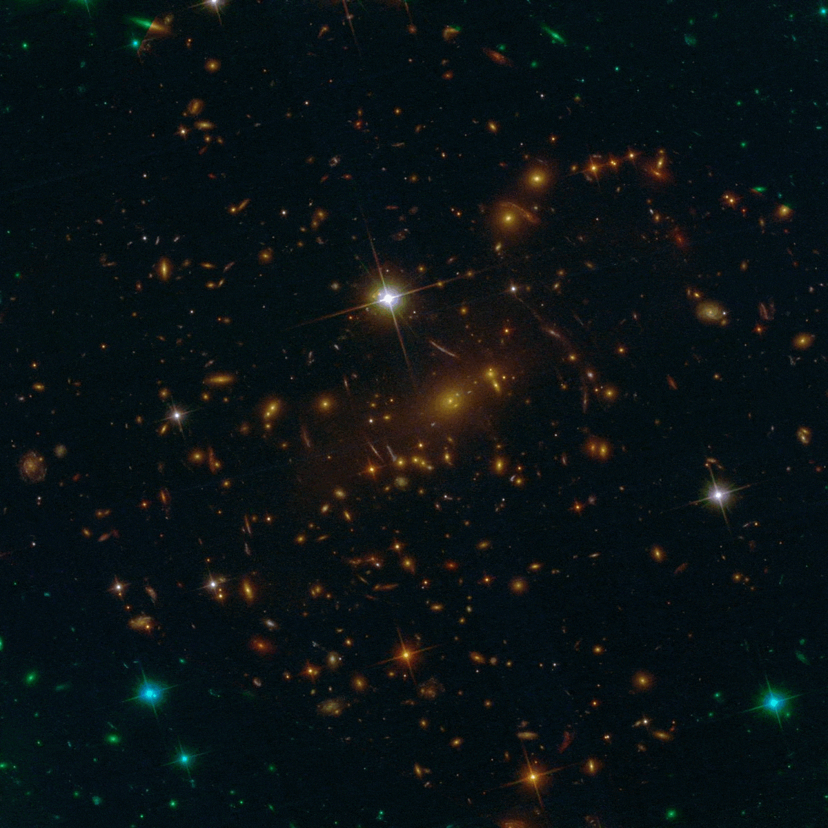 JWST Hubble compare