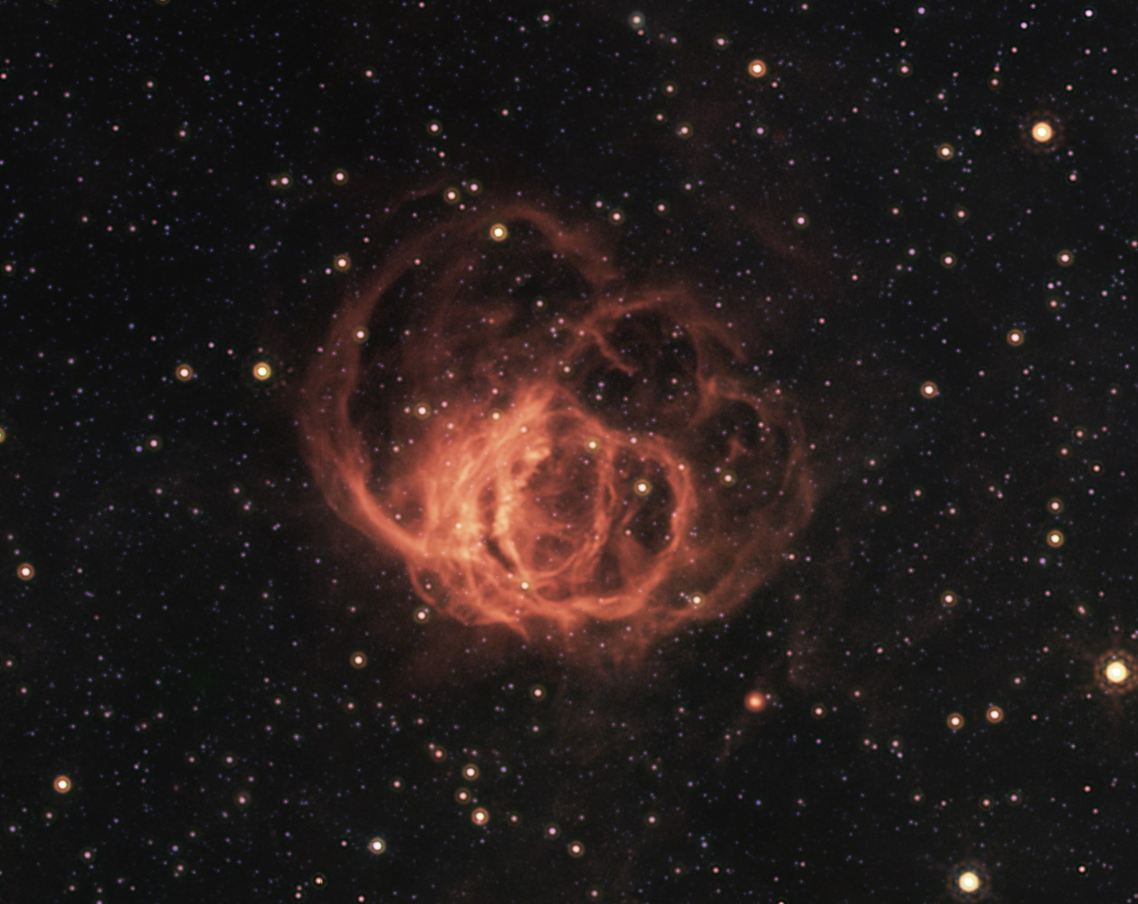 WR 102 ejecta