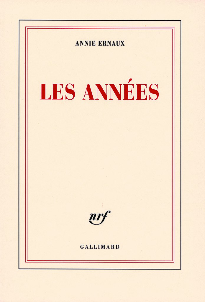Annie Ernaux The Years