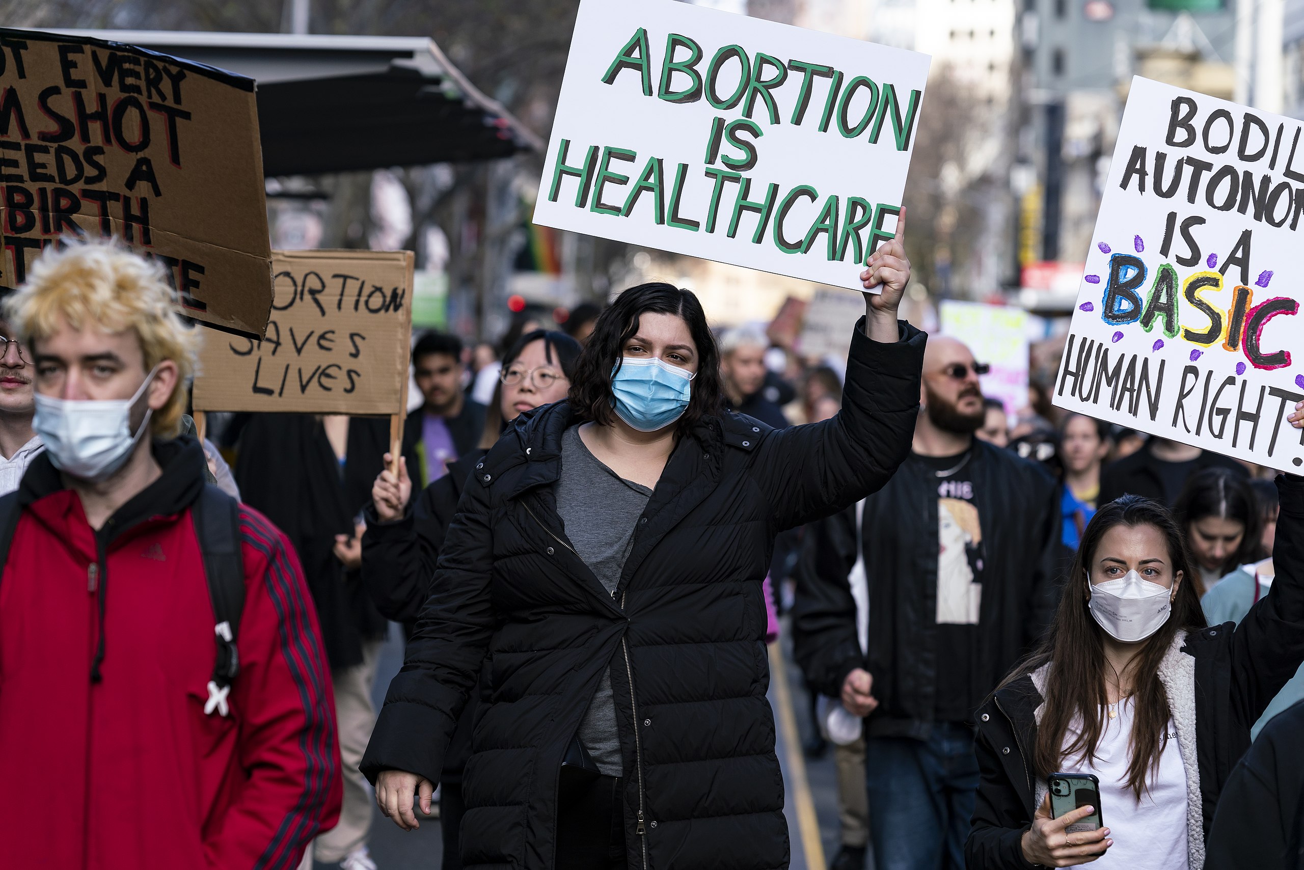 Roe v. Wade protest