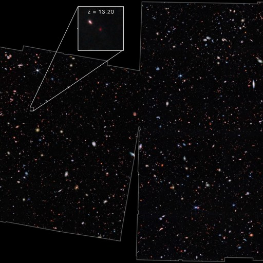 JADES JWST z 13