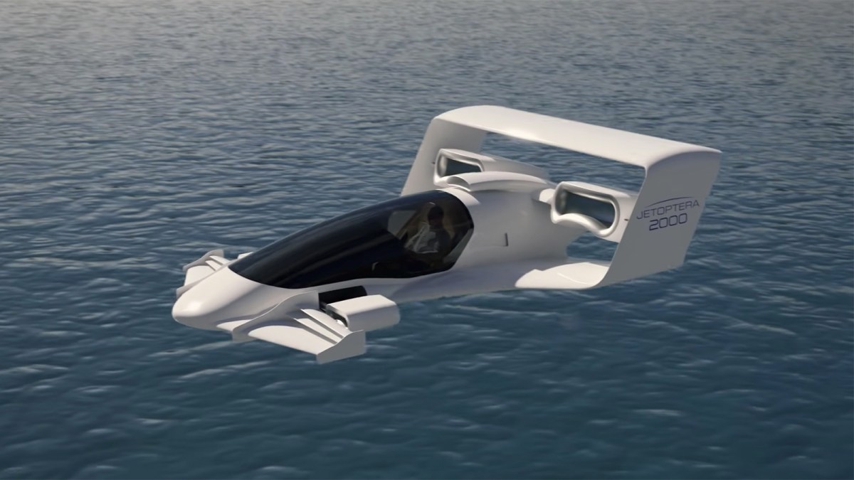 Jetoptera's VTOL