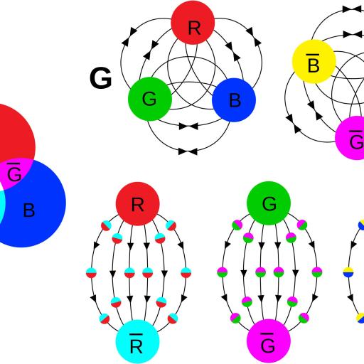 qcd fields color anticolor