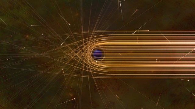 photon paths around black hole