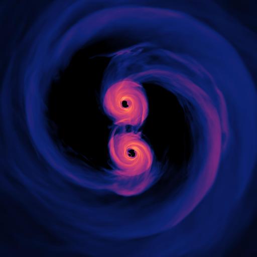 nasa merge black hole