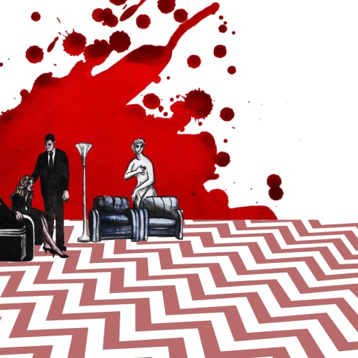 david lynch style illustration