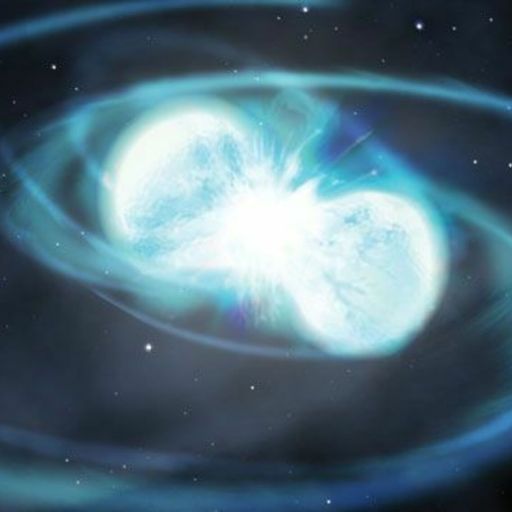 two colliding white dwarfs trigger a type Ia supernova
