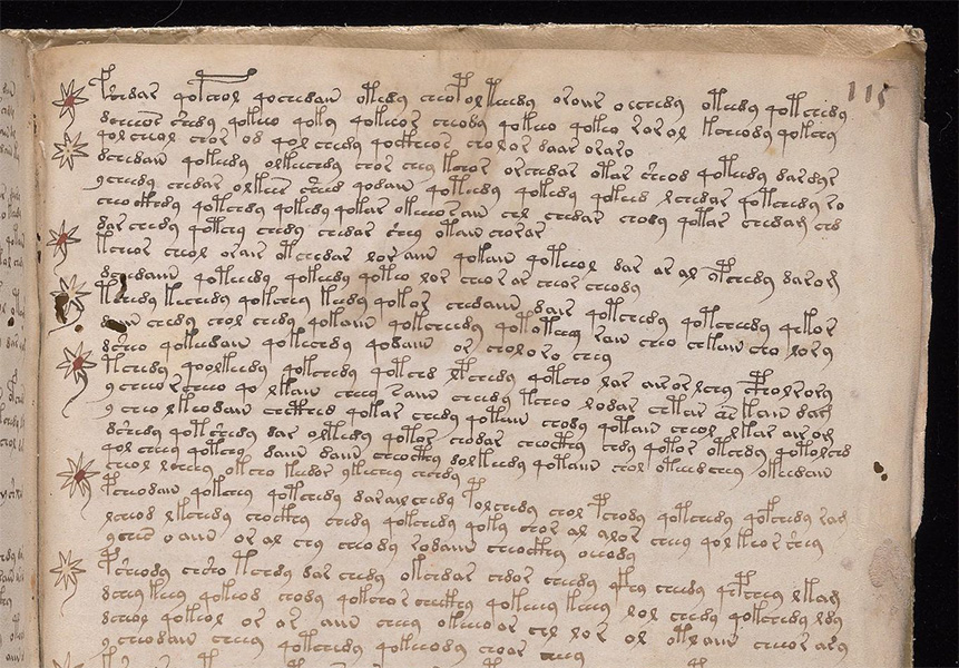 an old book with writing on it.