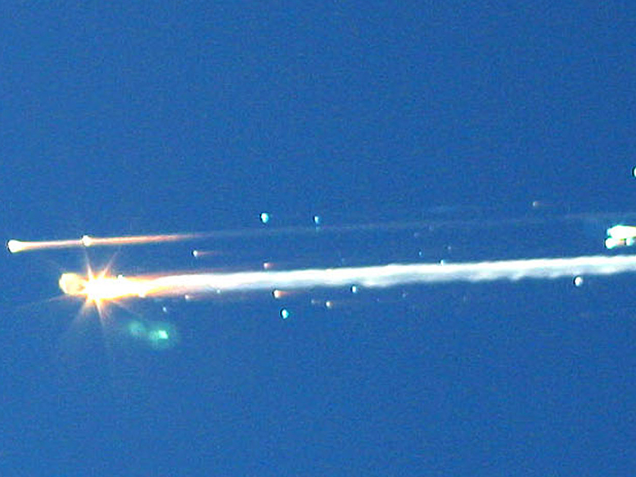 debris from Space Shuttle Columbia