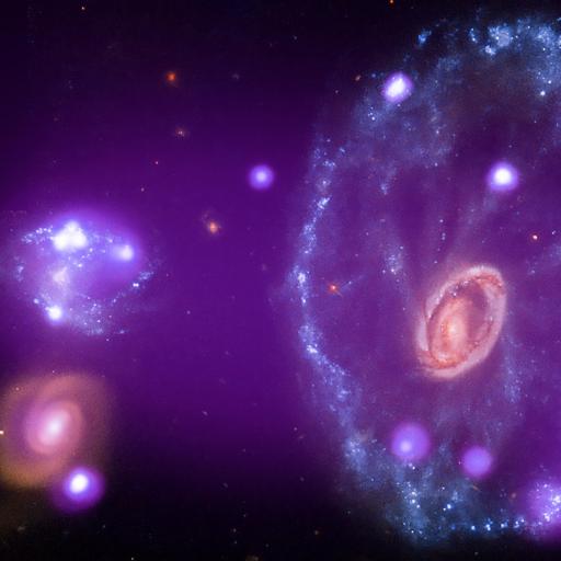 X-ray view cartwheel galaxy