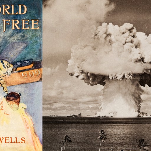 The world set free by Rachel Wells, inspired by Oppenheimer.