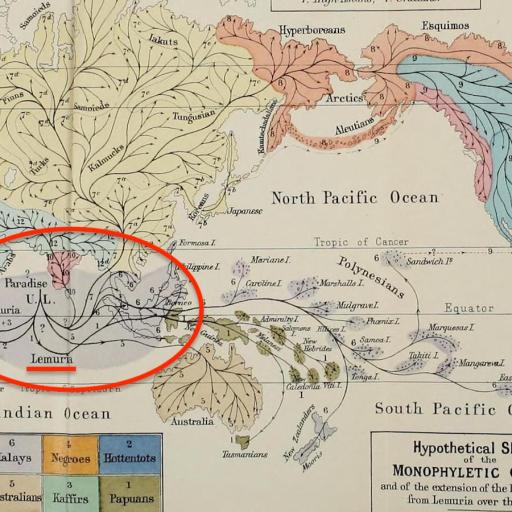 A map of the world with a circle around it.