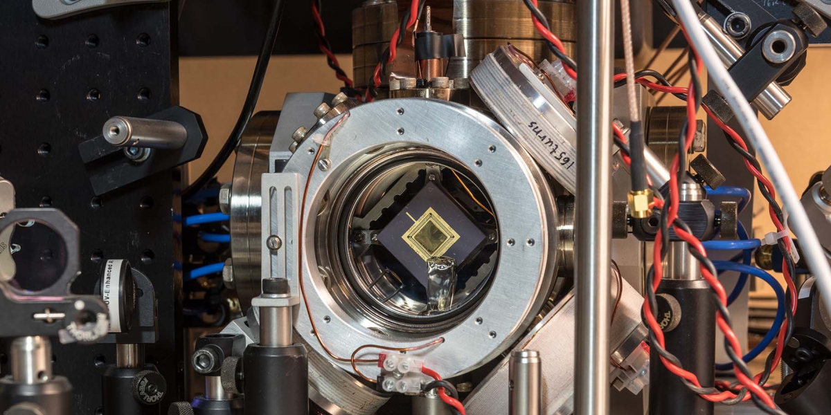 quantum machine ion trap