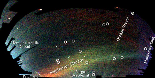 field of streams milky way tidal dwarf