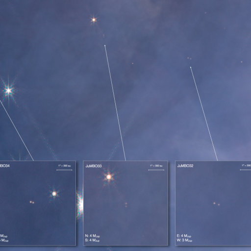 JuMBOs planet mass orion nebula JWST nircam