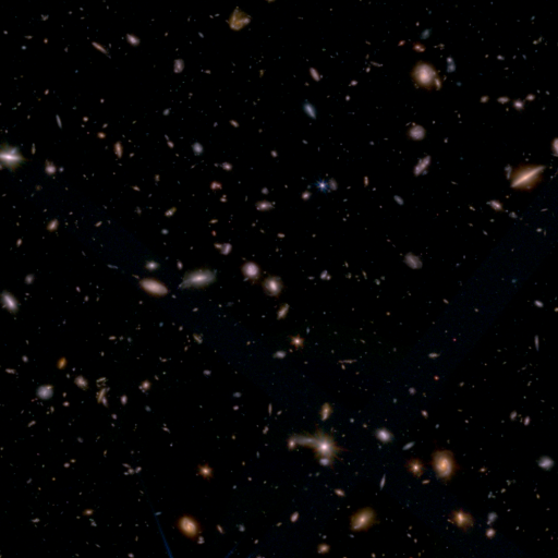NASA's JWST captures the deepest view of galaxies in the night sky.