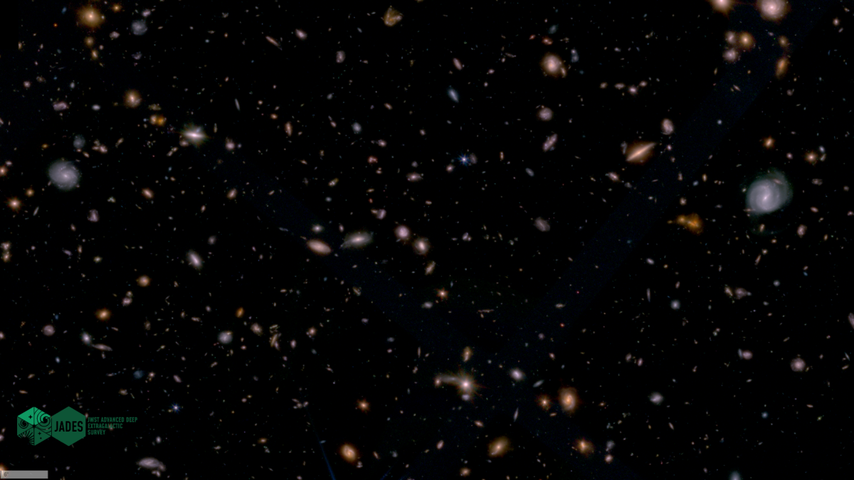 NASA's JWST captures the deepest view of galaxies in the night sky.