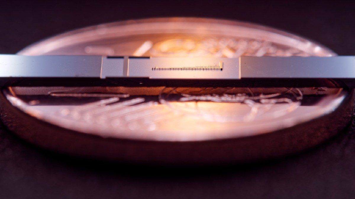 tiny particle accelerator