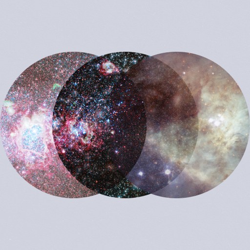 Nasa's nebulas and galaxies - exploring parallel universes.