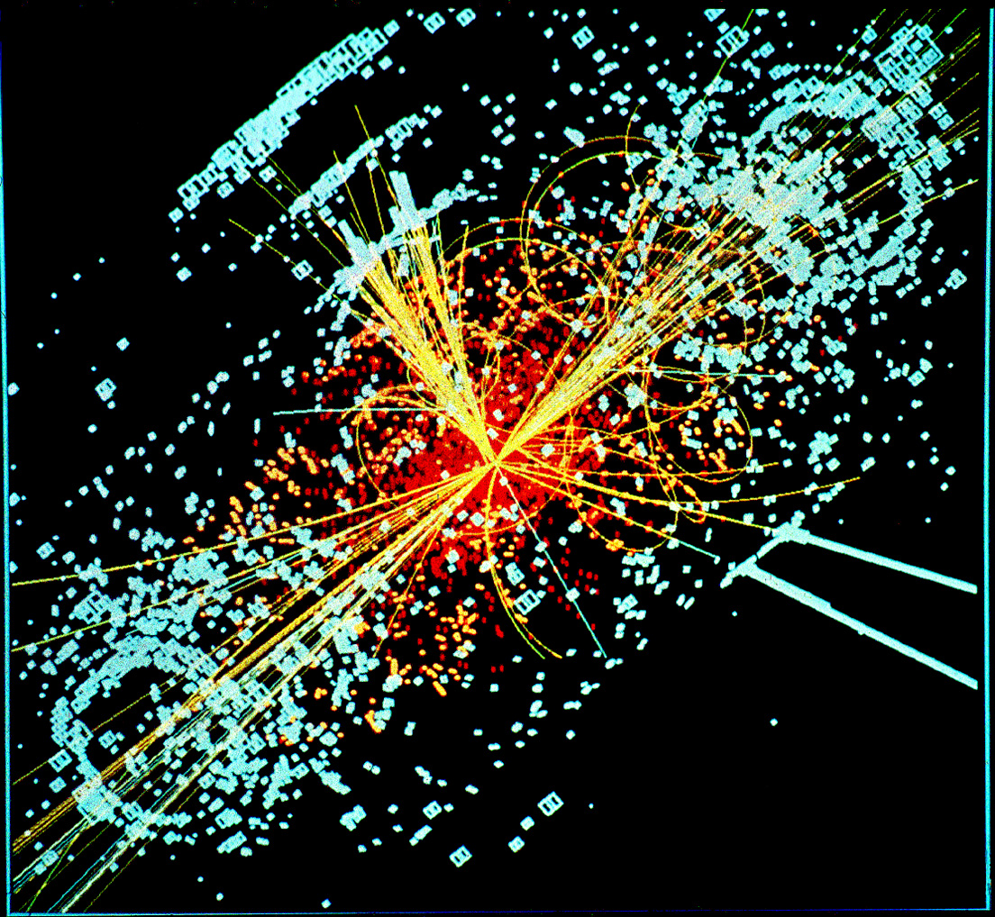 An image of a black hole with a bright light.
