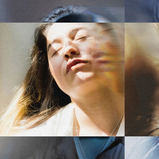 A collage of images capturing a woman with her eyes closed, hinting at the possibility of sleep deprivation.