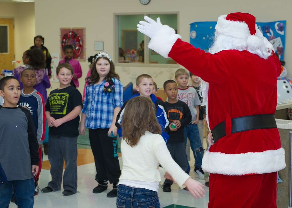 A hazard disguised as Santa Claus.