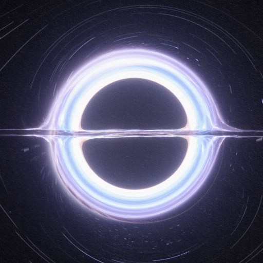 An image of an e - ring in space.