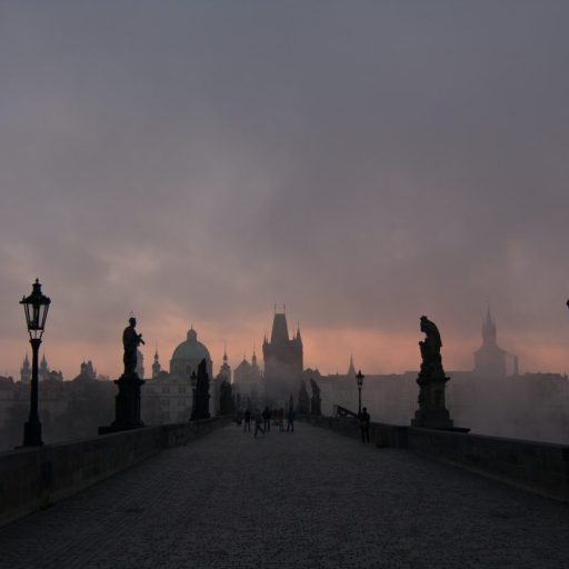 Charles bridge in prague, czech republic.