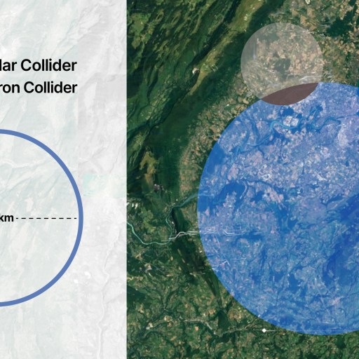 A map with a circle and a circle in the middle.