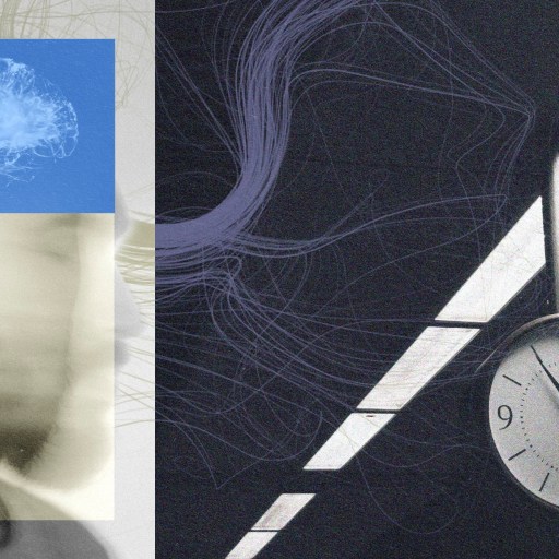 A clock hanging from a wall.