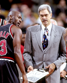 Michael jordan and the chicago bulls.