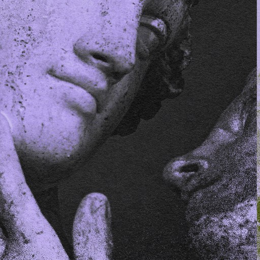 A statue depicting expressions of love languages.