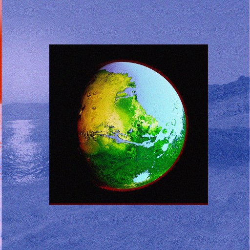 An image of the earth with a mountain in the background, showcasing terraforming potential.