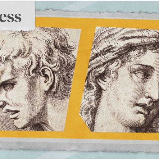 Collage of classical art suggesting a theme related to somatic markers.