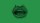Black line drawing of an open mouth and part of a nose on a green background.