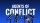 Several microphones facing forward against a blue background with the text "Agents of Conflict" above them.